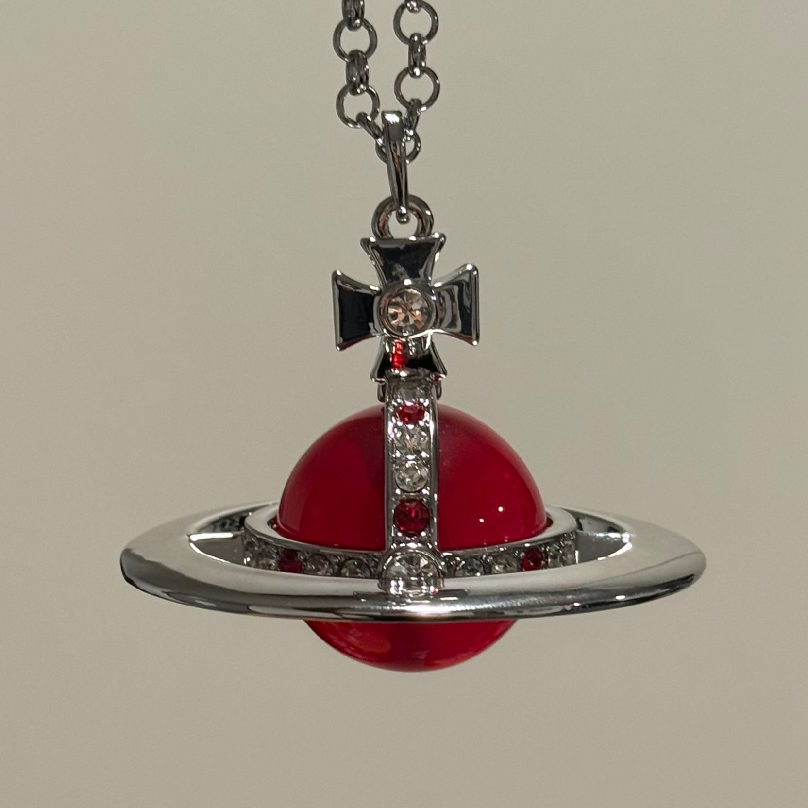 Red & Silver - 30mm