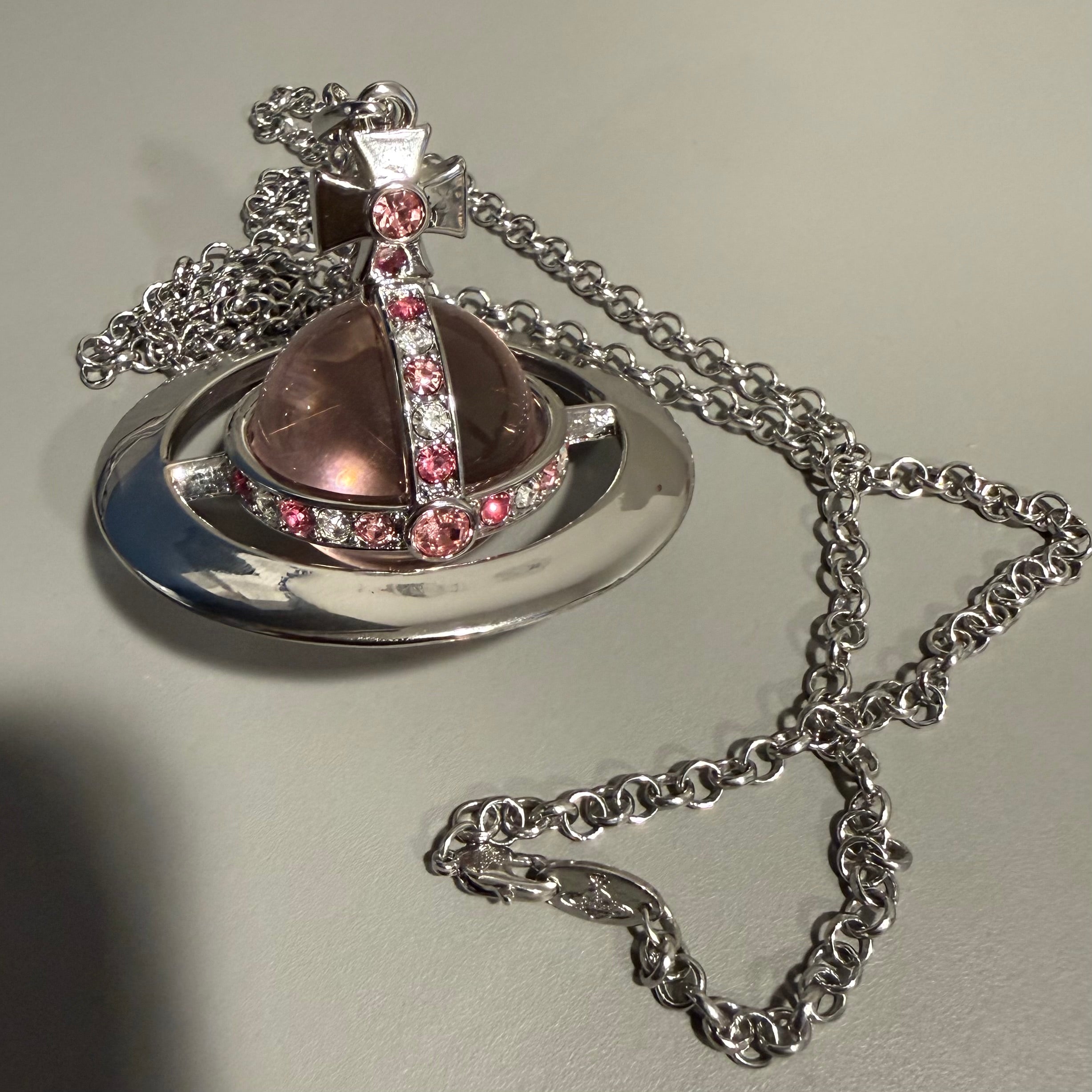 Pink & Silver - 30mm