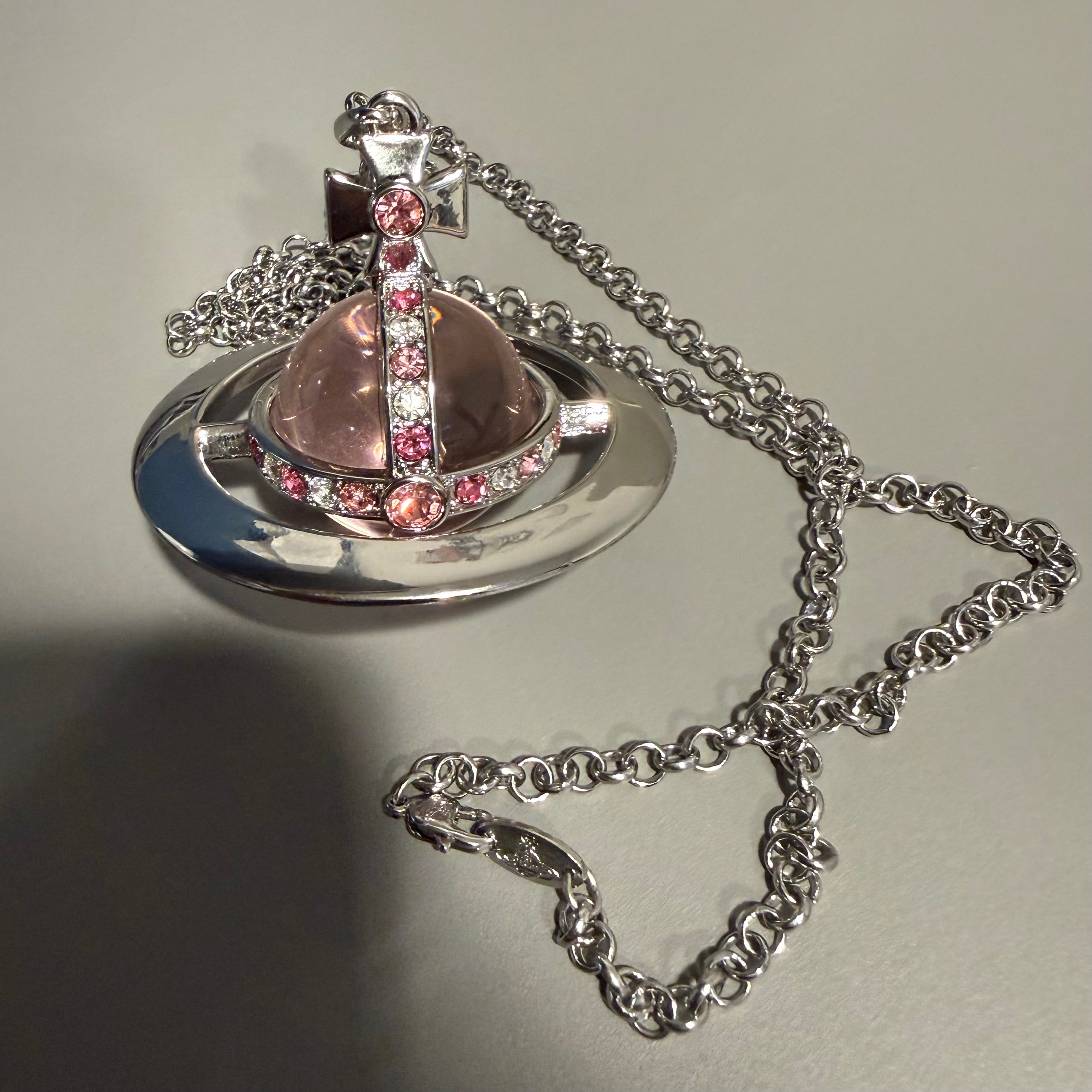 Pink & Silver - 30mm