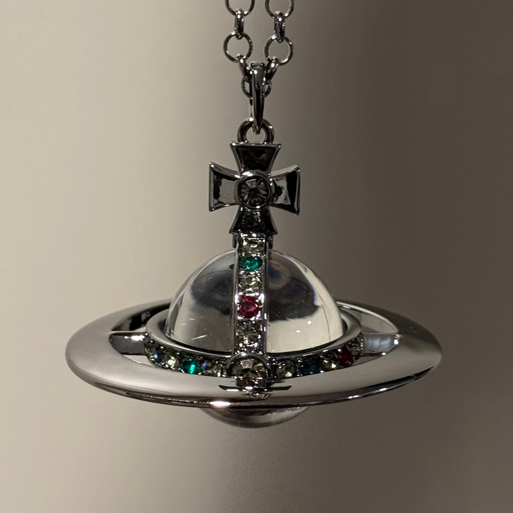 Clear & Dark Silver - 30mm