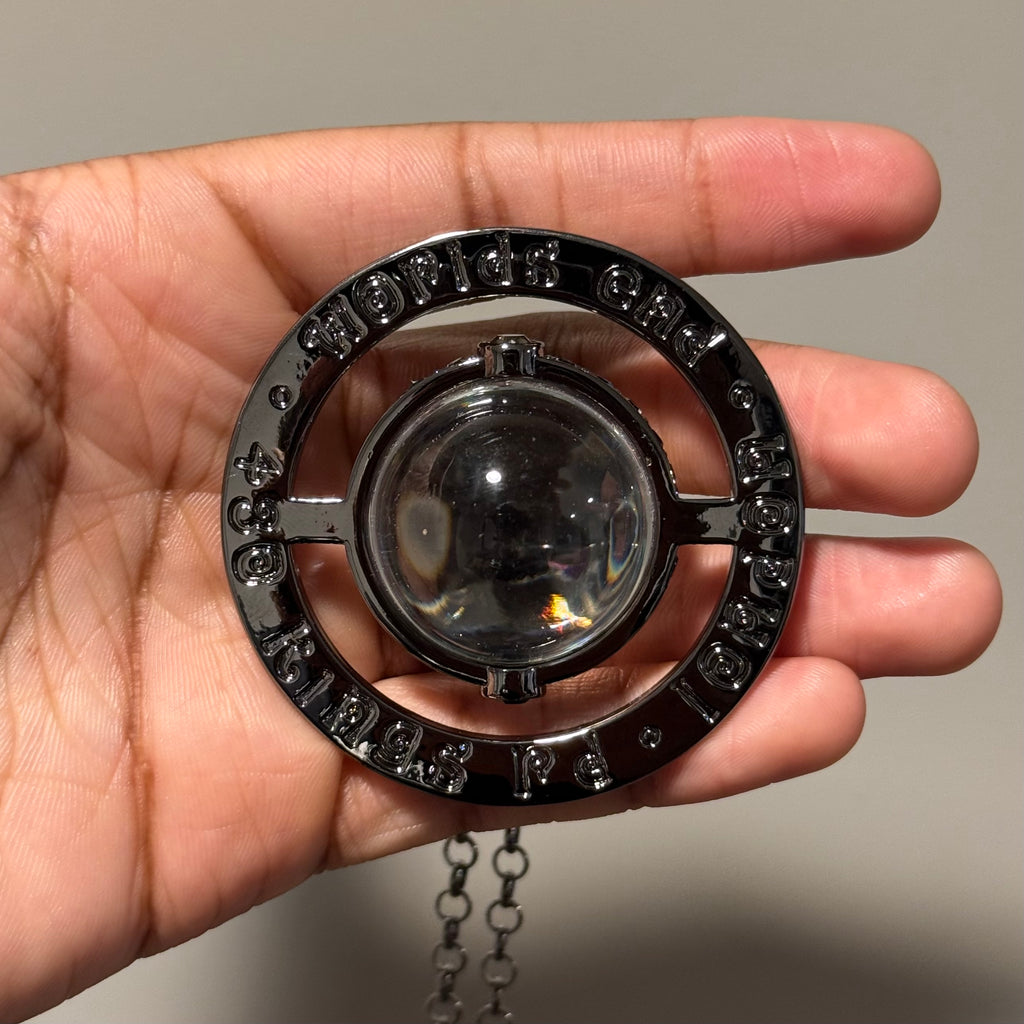 Clear & Dark Silver - 30mm