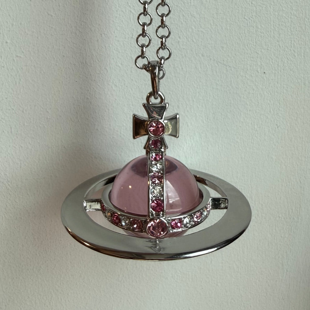 Pink & Silver - 30mm