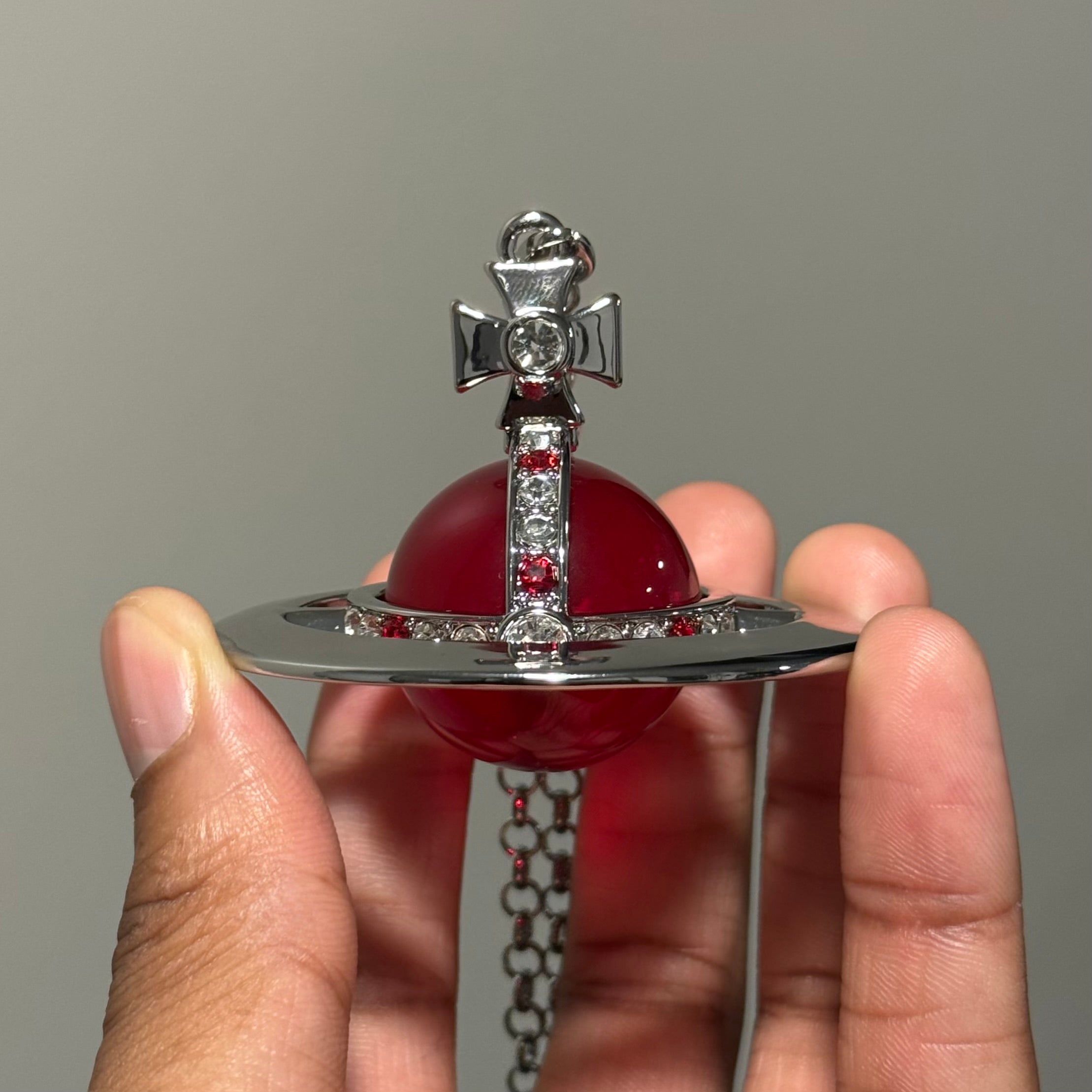 Red & Silver - 30mm