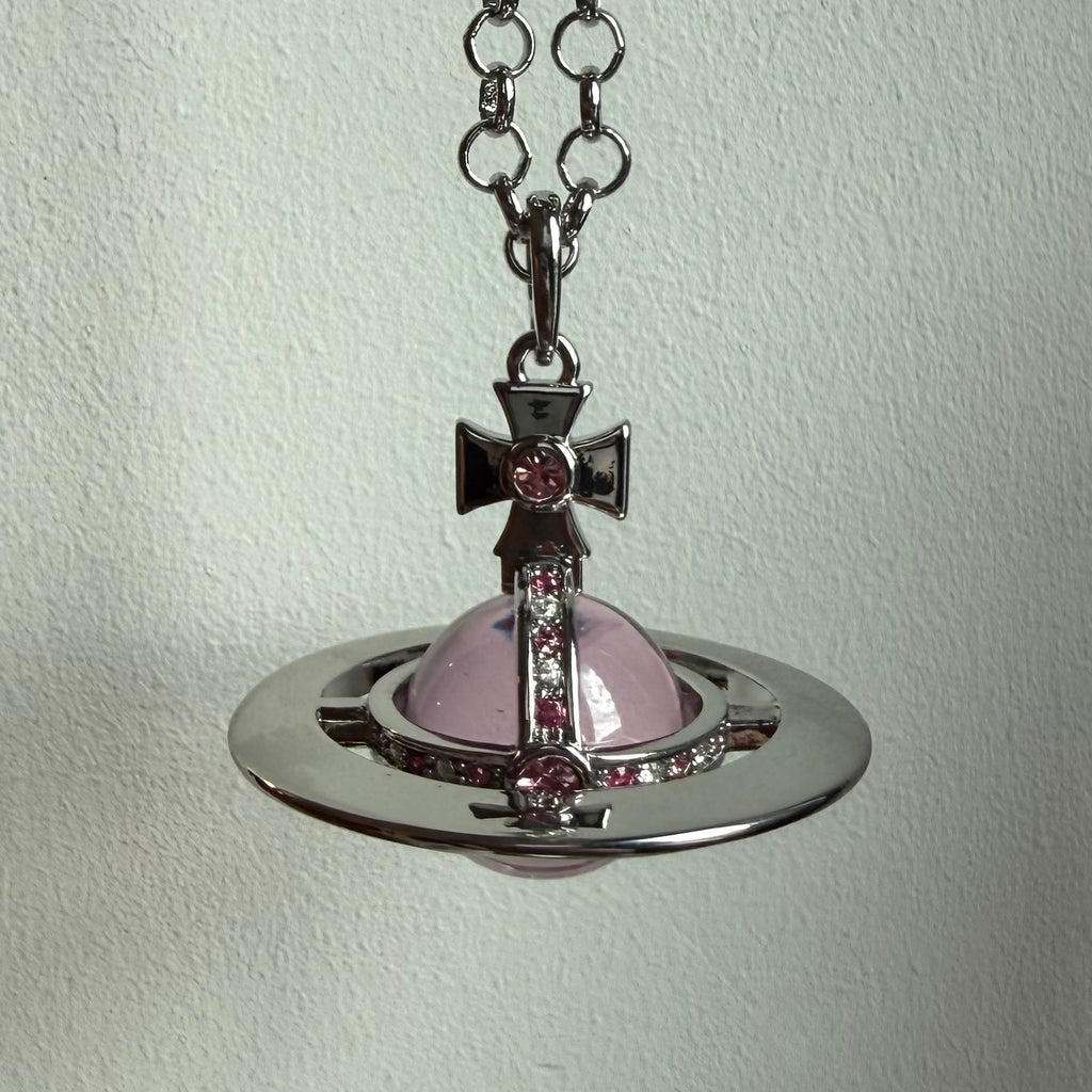 Pink & Silver - 20mm