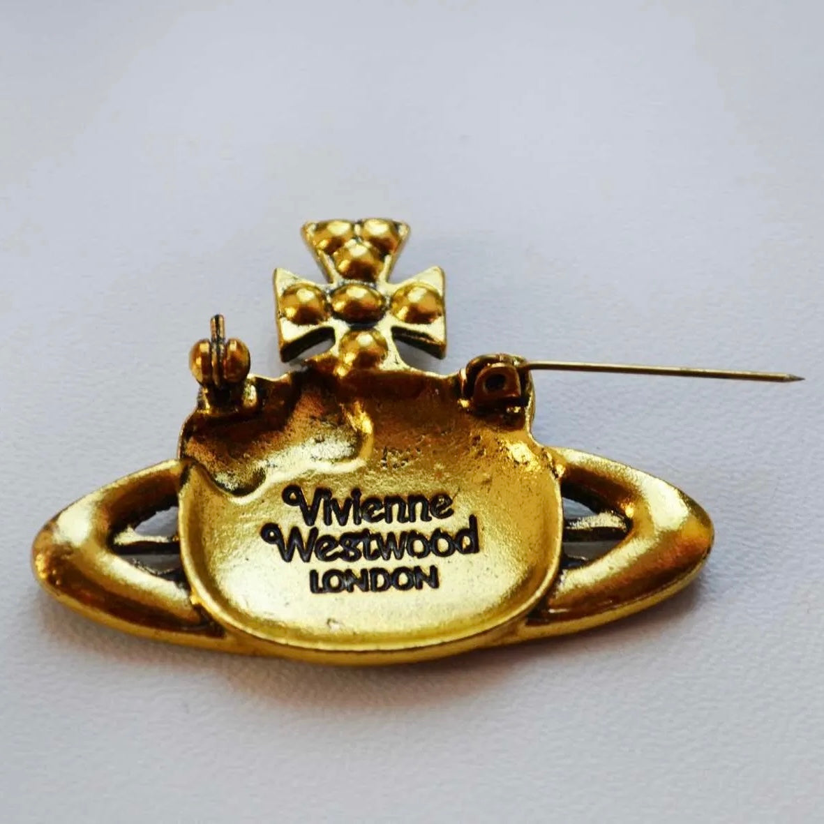 Kitty Gem Orb Pin Brooch