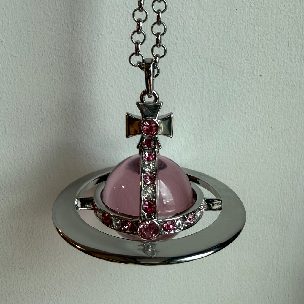 Pink & Silver - 30mm