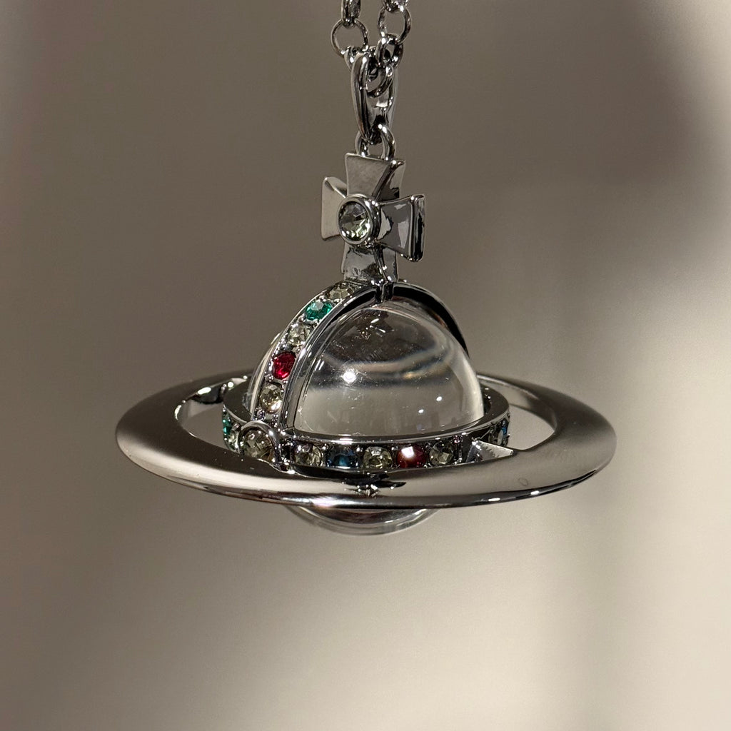 Clear & Dark Silver - 30mm