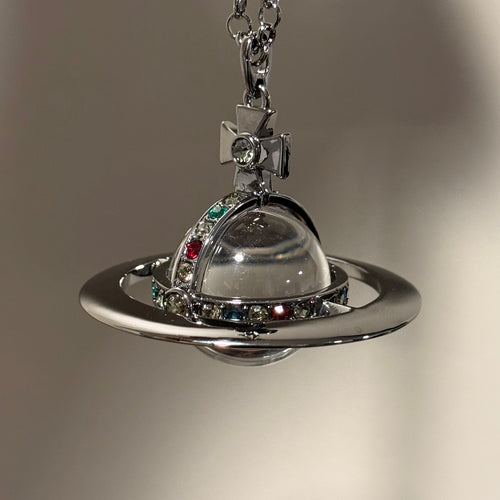 Clear & Dark Silver - 30mm