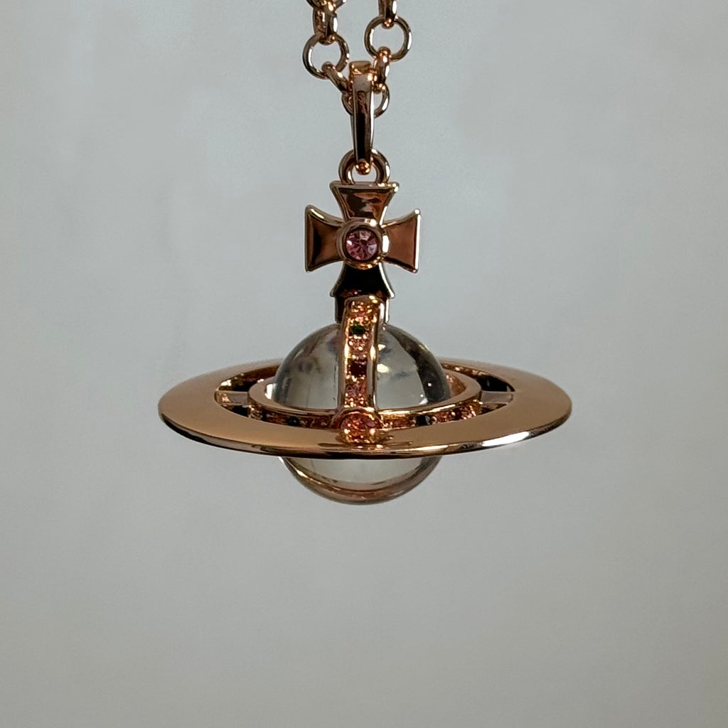 Clear & Rose Gold - 20mm